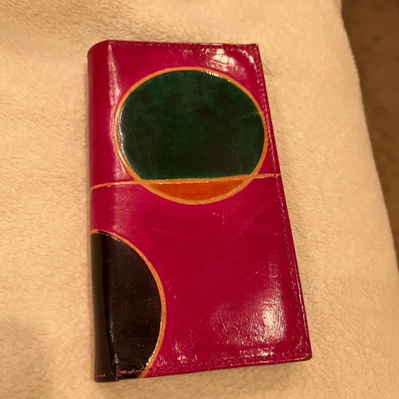 Hand crafted Colombian leather wallet - Picture 3 of 4